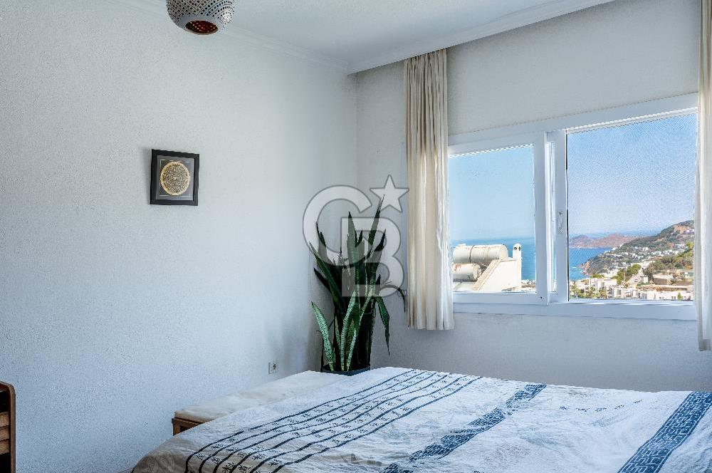 Bodrum Koyunbaba Kamelya Sitesi,5+1 Deniz Manzaralı Eşyalı Villa