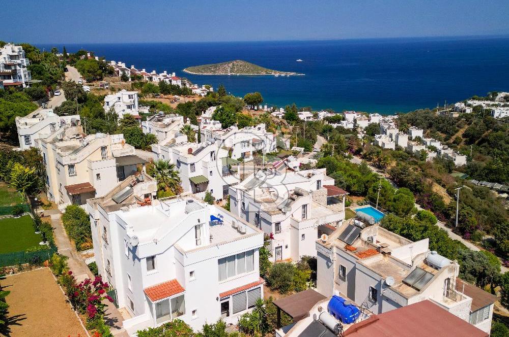 Bodrum Koyunbaba Kamelya Sitesi,5+1 Deniz Manzaralı Eşyalı Villa