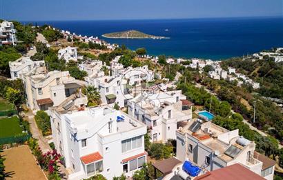 Bodrum Koyunbaba Kamelya Sitesi,5+1 Deniz Manzaralı Eşyalı Villa