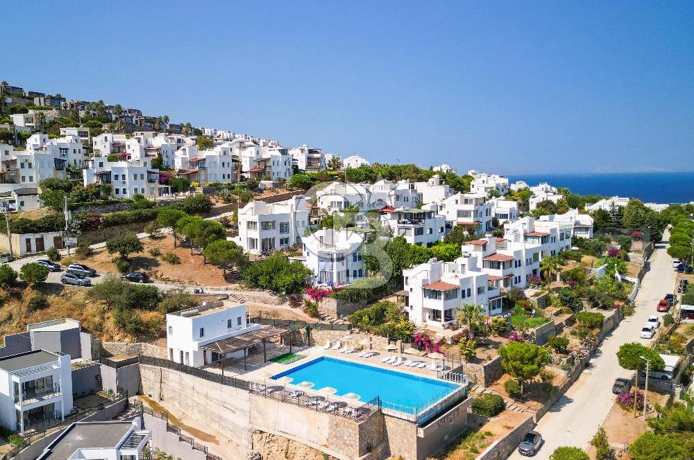 Bodrum Koyunbaba Kamelya Sitesi,5+1 Deniz Manzaralı Eşyalı Villa