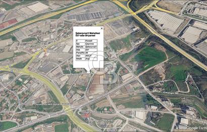 Kocaeli Çayırova Şekerpınarda 400 m² Ticaret İmarlı Satılık Ars