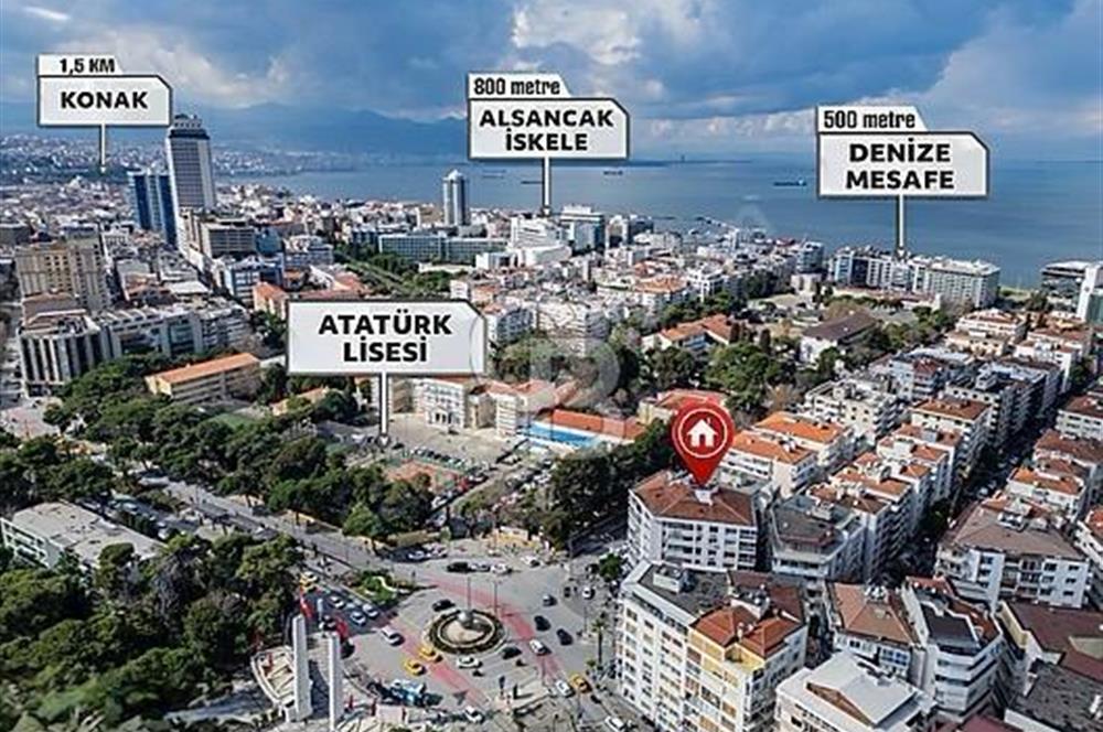 Atatürk Lisesi yanı Emsalsiz Konumda Daire