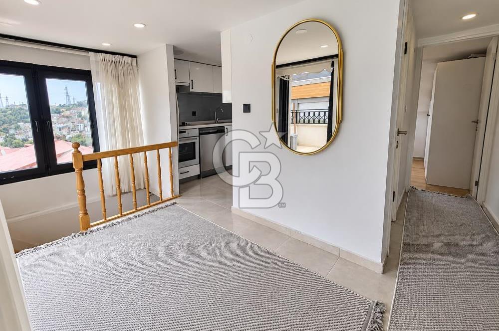 EMNİYETTEPE’DE 175 M² GENİŞ 4+2 DUBLEKS | 2 YAŞINDA | HALİÇ MANZARASI