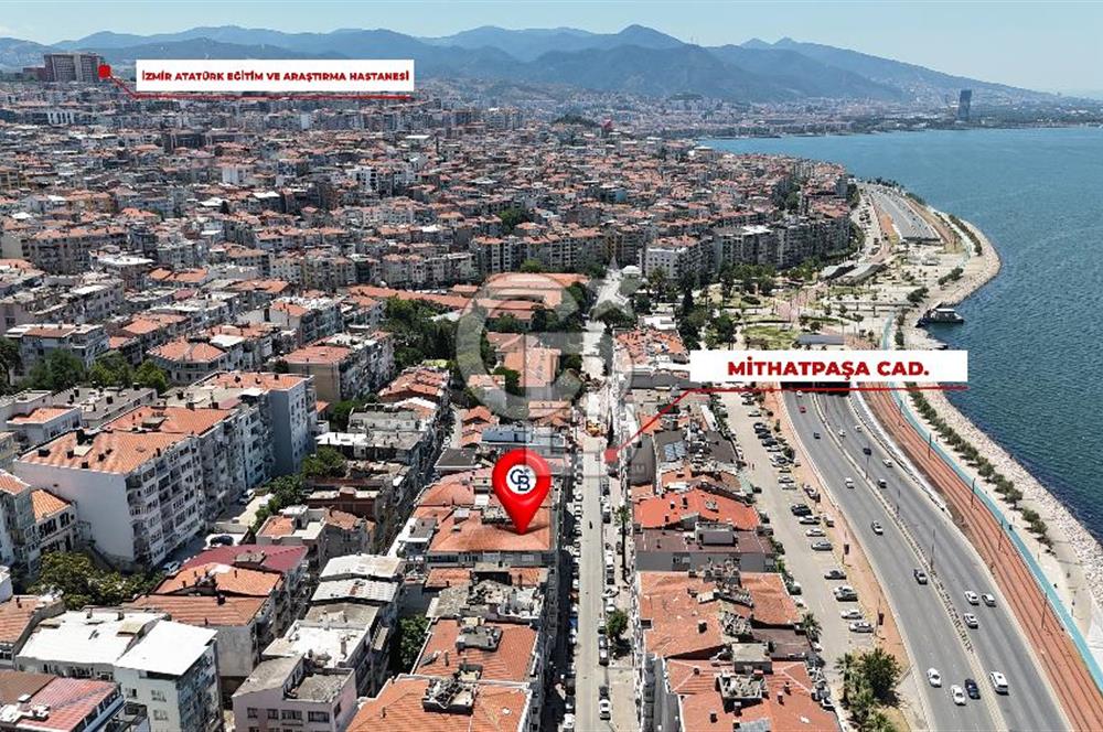 İzmir Konak Mithatpaşa Kiralık 100 m² Dükkan