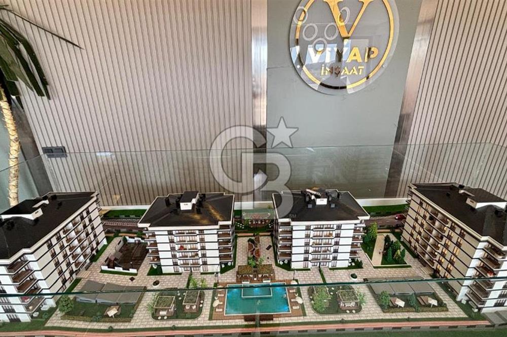 KARACAÖRENDE HAVUZLU SIFIR 3+1 GİYİNME ODALI DAİRE