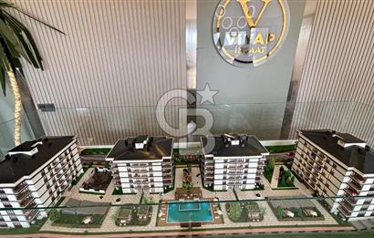 KARACAÖRENDE HAVUZLU SIFIR 3+1 GİYİNME ODALI DAİRE
