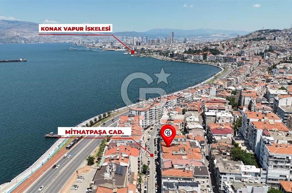 İzmir Konak Mithatpaşa Kiralık 100 m² Dükkan