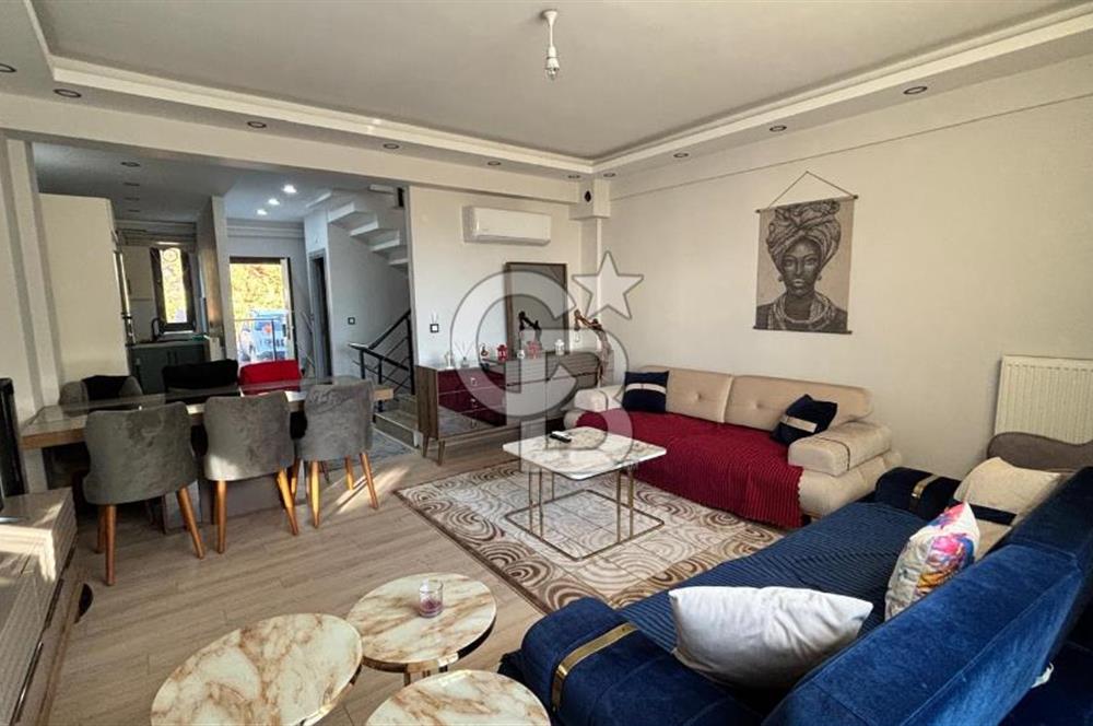 GÜZELYALIDA TAKASLI 160M2 BAHÇE KULLANIMLI VİLLA