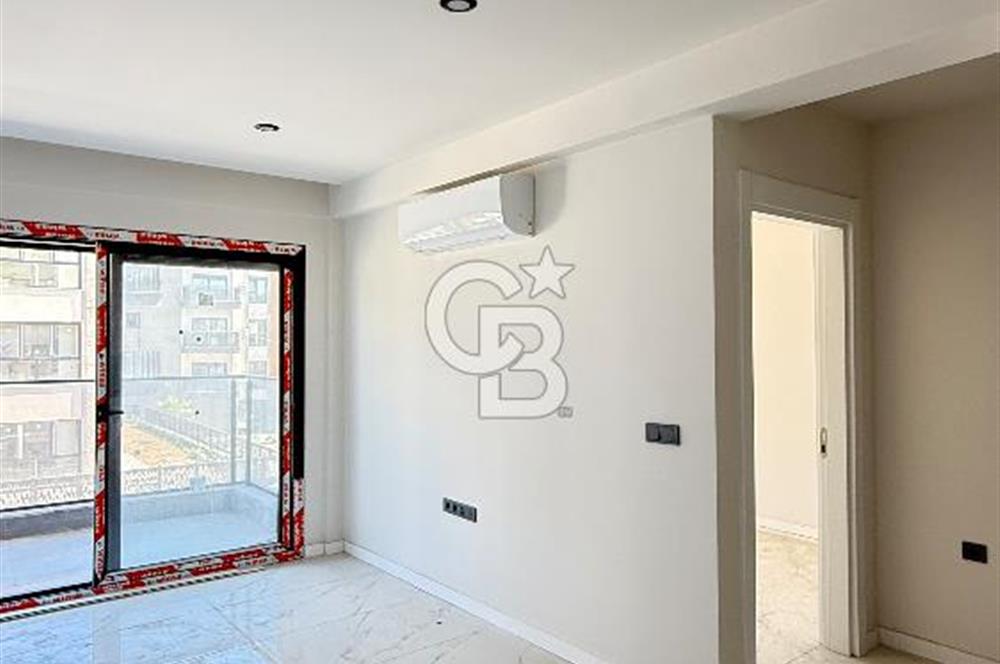 1+1 Flat for Sale with Sea View and Pool in Candarli