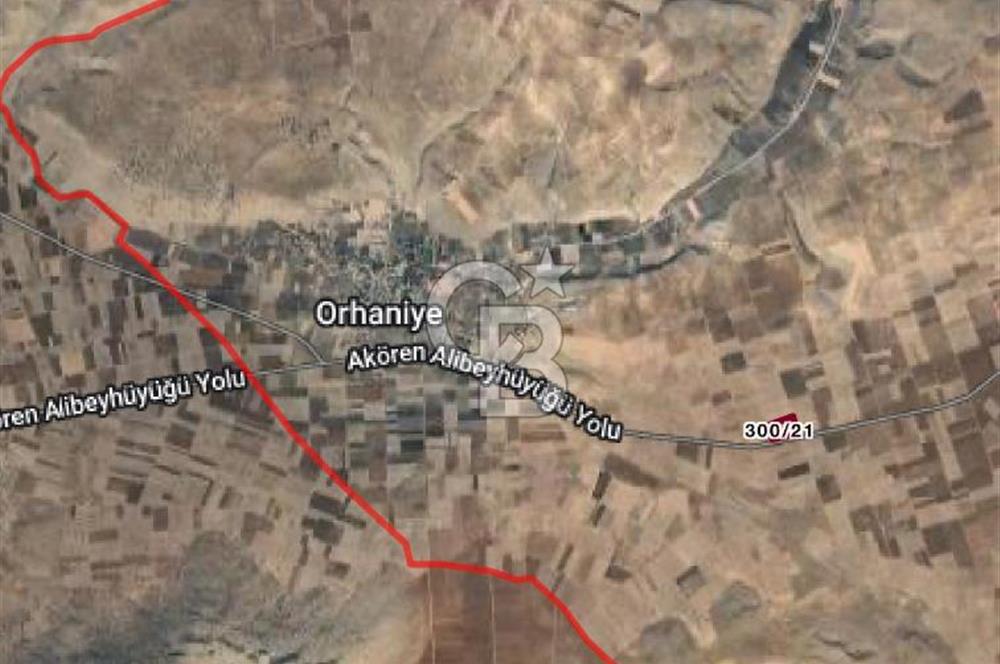 KONYA AKÖREN ORHANİYEDE ASVALT YOLA CEPHE SATILIK TARLA
