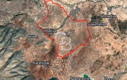 KONYA AKÖREN ORHANİYEDE ASVALT YOLA CEPHE SATILIK TARLA