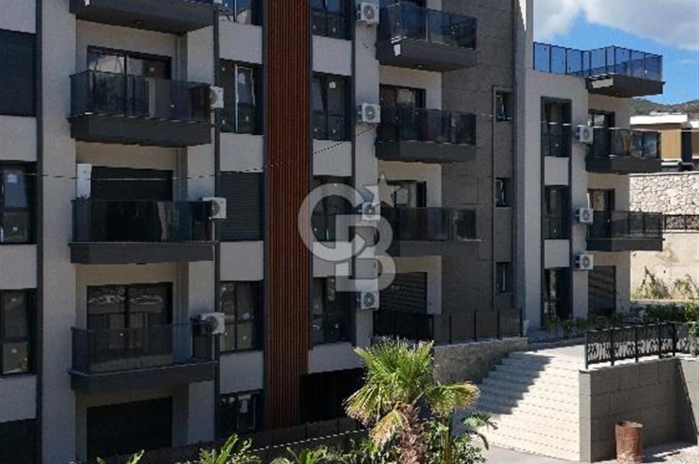 1+1 Flat for Sale with Sea View and Pool in Candarli