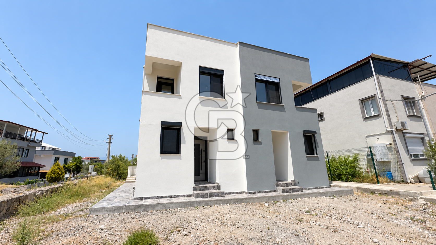 Dikili Gazipaşa'da Sıfır, Ferah,Teraslı 2+1 Villa | Aksoy Sitesi