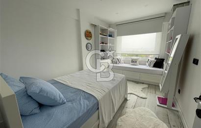 Ayvalık Sarımsaklı Plajına 50m Deniz Manzaralı Satılık 2+1 Daire 