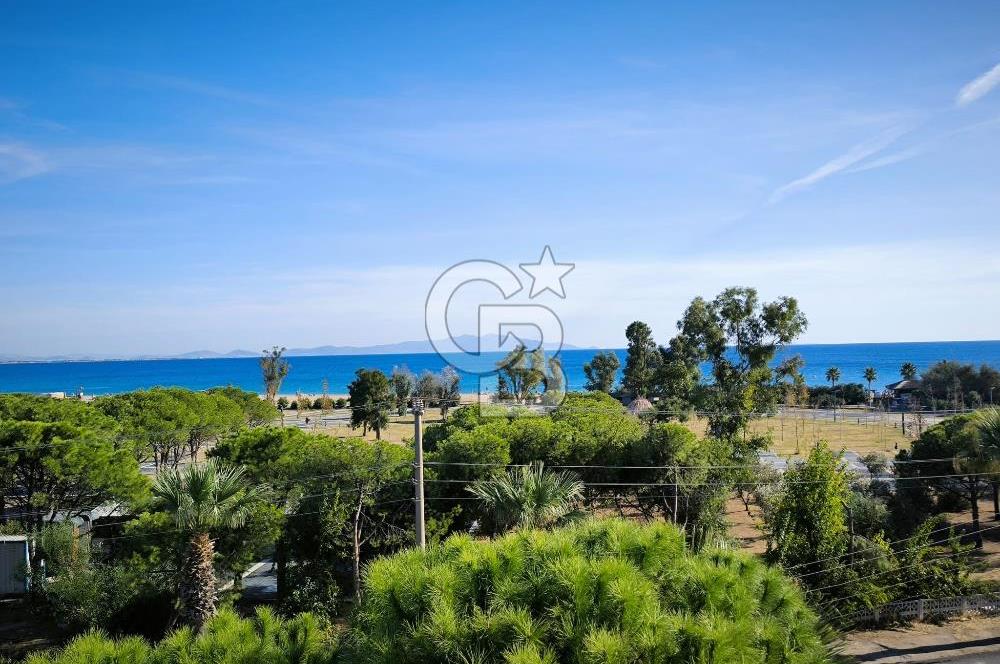 Ayvalık Sarımsaklı Plajına 50m Deniz Manzaralı Satılık 2+1 Daire 