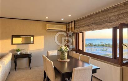 Atakent Efes Blokları’nda 3+1 137 M² Full Eşyalı  Deniz Manzaralı Çift Cephe Kiralık Daire 