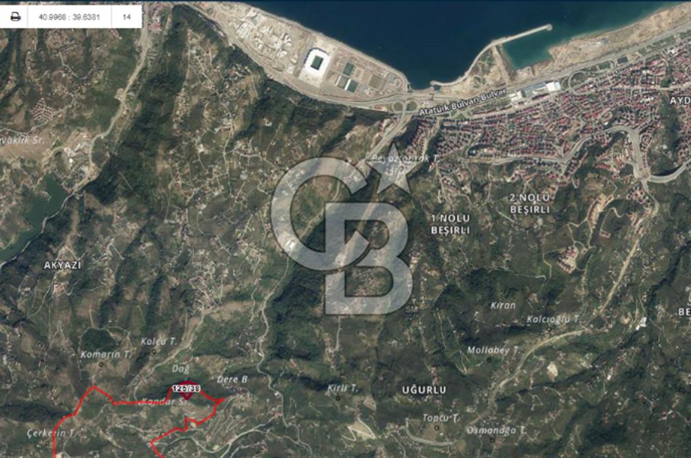 Gürbulak seyrantepe'de Satılık 16.300m2 tarla ve fındıklık..