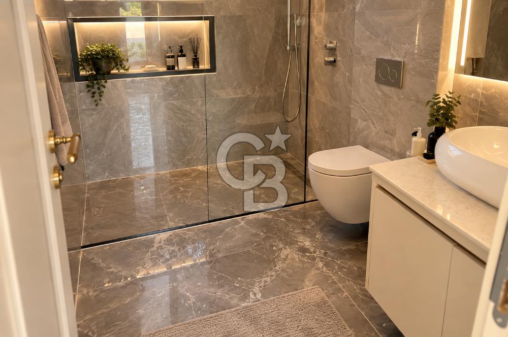 MENDERES'TE DUBLEKS 5+1 MÜSTAKİL BAHÇELİ HAVUZLU 265m2 SATILIK VİLLA