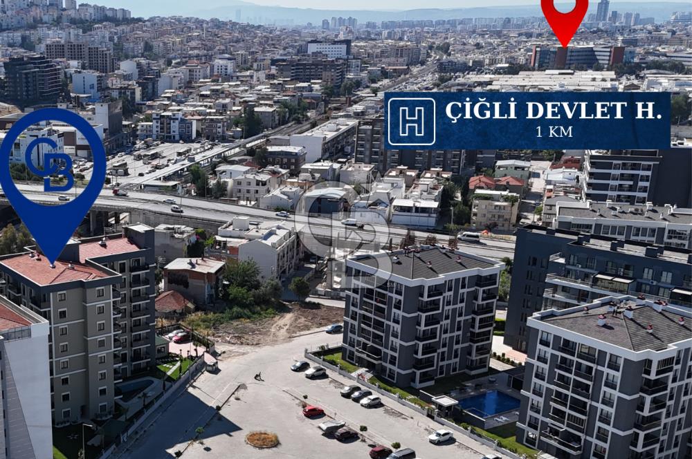 Çiğli Odes Park Balatçık Kiralık Eşyalı 1+1 Daire