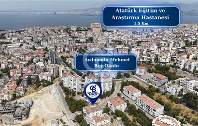 Karabağlar Tahsin Yazıcı Mahallesinde Deniz Manzaralı 3+1 Daire