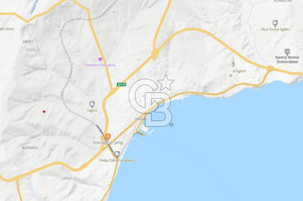 Tekirdağ Süleymanpaşa Yavuz Mahallesi'nde Satılık 5152 m² Tarla