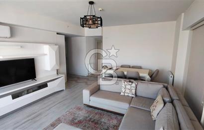 DAP YAPI İZMİR'DE FULL EŞYALI DENİZ MANZARALI KİRALIK 2+1 DAİRE