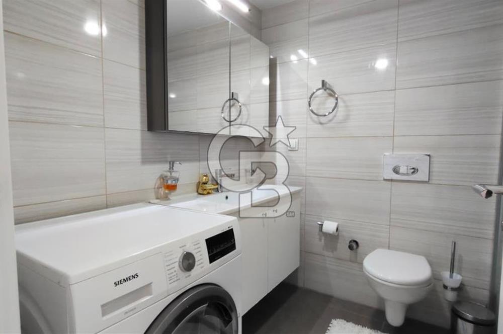 DAP YAPI İZMİR'DE FULL EŞYALI DENİZ MANZARALI KİRALIK 2+1 DAİRE