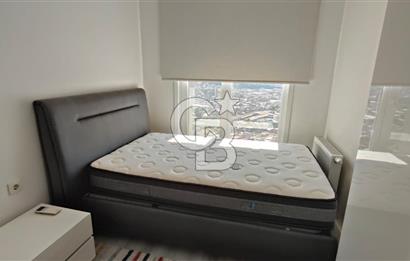 DAP YAPI İZMİR'DE FULL EŞYALI DENİZ MANZARALI KİRALIK 2+1 DAİRE