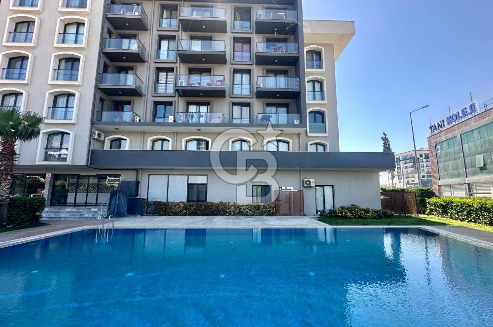 Çiğli Balatçık Park Yücesoy Havuz Cepheli 1+1 Kiralık Daire