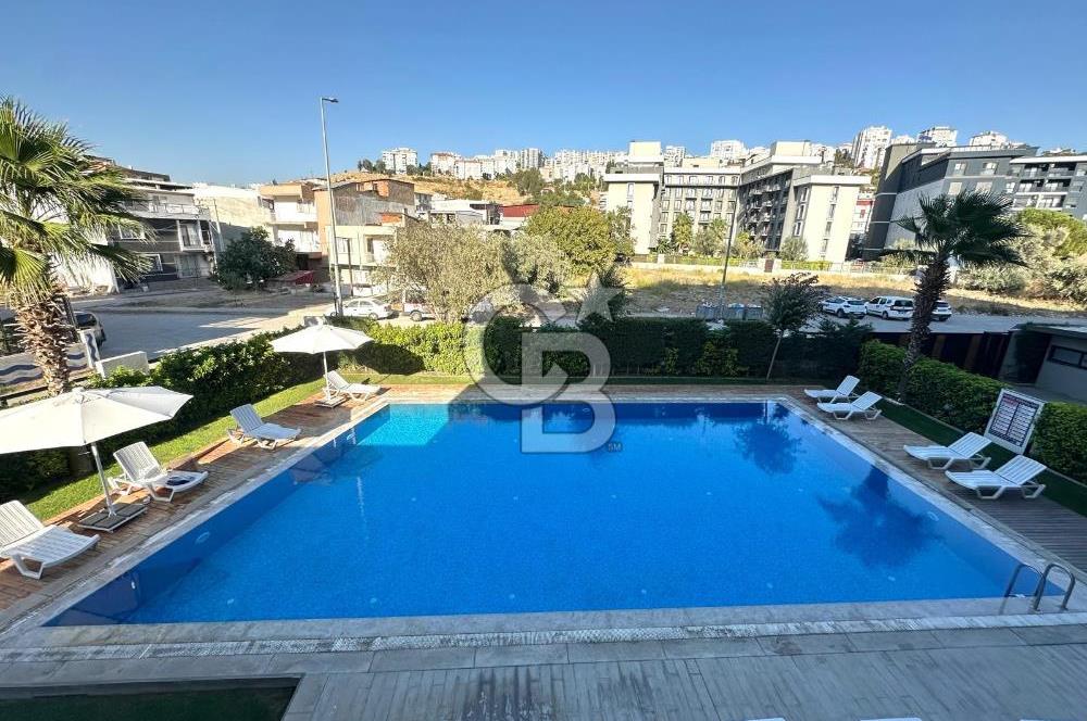 Çiğli Balatçık Park Yücesoy Havuz Cepheli 1+1 Kiralık Daire