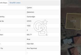ŞABANÖZÜNDE YOLA YAKIN, İMARLI 660 M² KONUT ARSASI - 1 - 374056