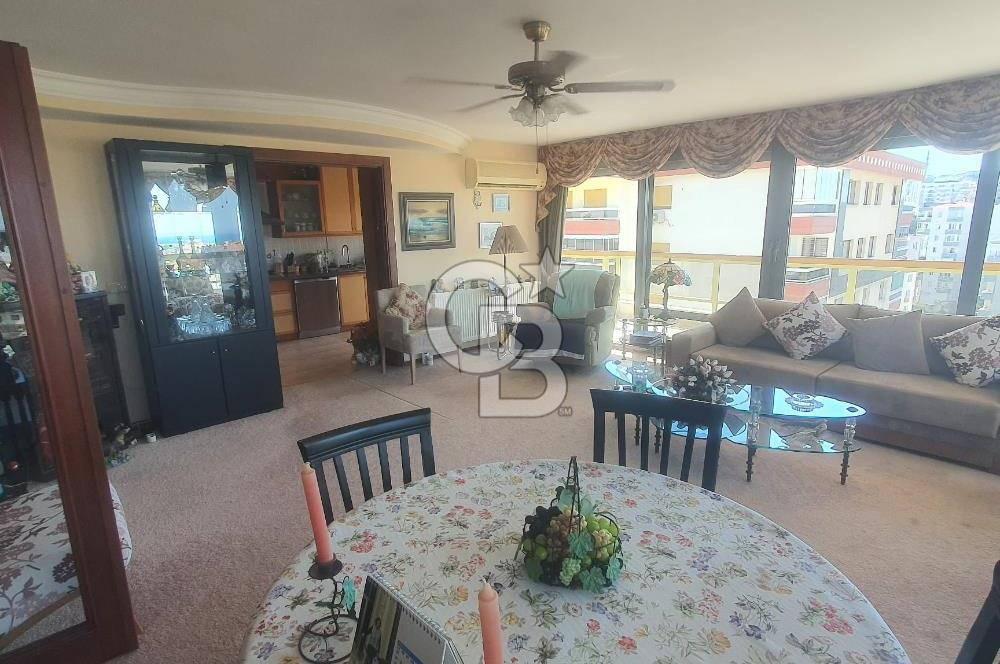 Narlıdere Ilıca'da Deniz Manzaralı Eşyalı 4+1 Kiralık