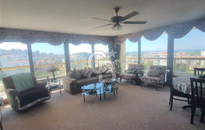 Narlıdere Ilıca'da Deniz Manzaralı Eşyalı 4+1 Kiralık