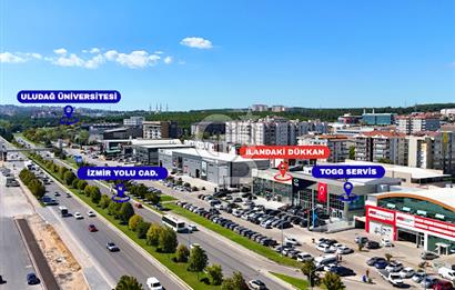 iZMİR YOLUNDA MARKANIZI ÖNE ÇIKARACAK KİRALIK 450 M² SHOWROOM