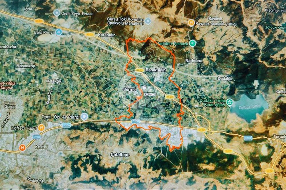 BURSA BARAKFAKİH DE 5089,36 M2 SATILIK BAKIMLI ŞEFTALİ BAHÇESİ