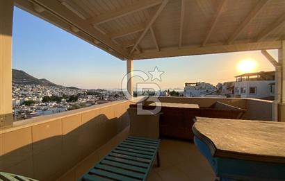 Bodrum Turgutreis’te Deniz, Doğa Ve Şehir Manzaralı Satılık Eşyalı Daire