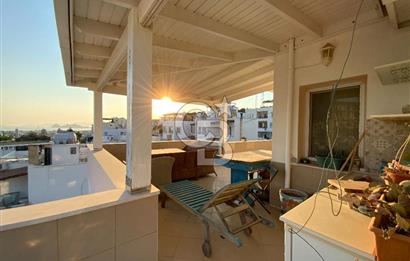 Bodrum Turgutreis’te Deniz, Doğa Ve Şehir Manzaralı Satılık Eşyalı Daire