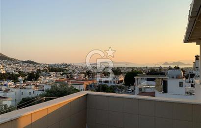 Bodrum Turgutreis’te Deniz, Doğa Ve Şehir Manzaralı Satılık Eşyalı Daire