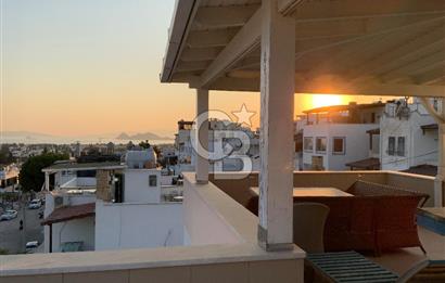 Bodrum Turgutreis’te Deniz, Doğa Ve Şehir Manzaralı Satılık Eşyalı Daire