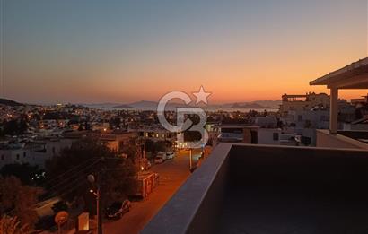 Bodrum Turgutreis’te Deniz, Doğa Ve Şehir Manzaralı Satılık Eşyalı Daire