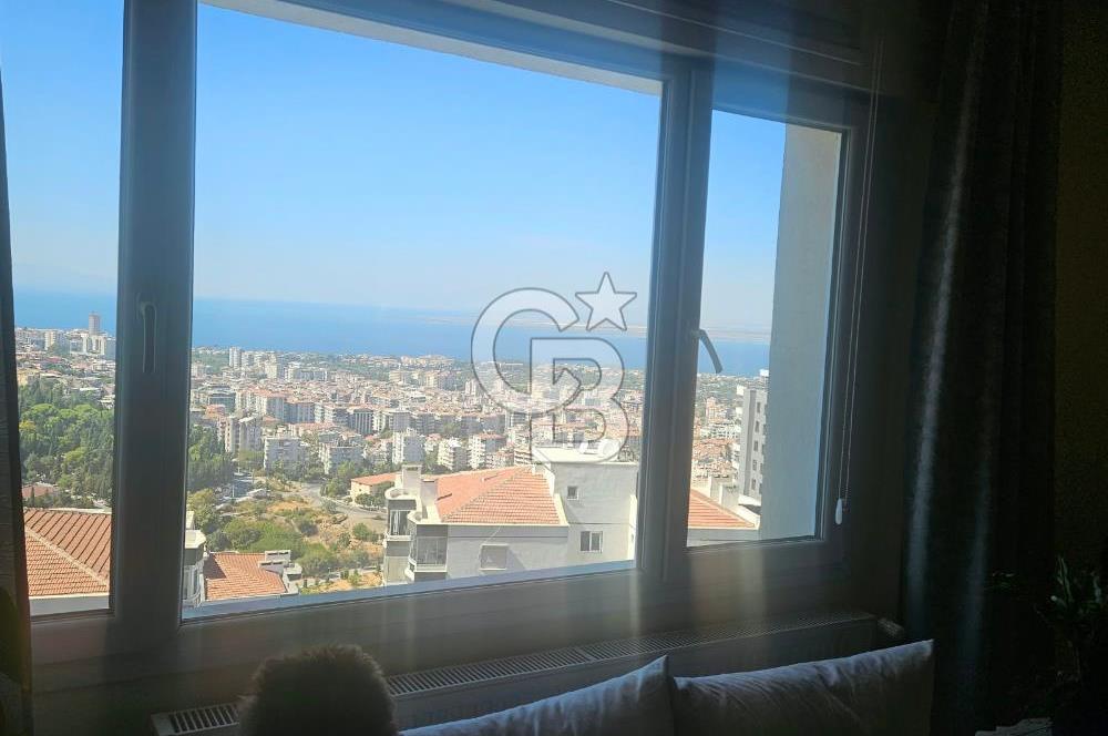 Ata Sitesinde Deniz Manzaralı Ebeveyn Banyolu Kiralık 3+1 Daire