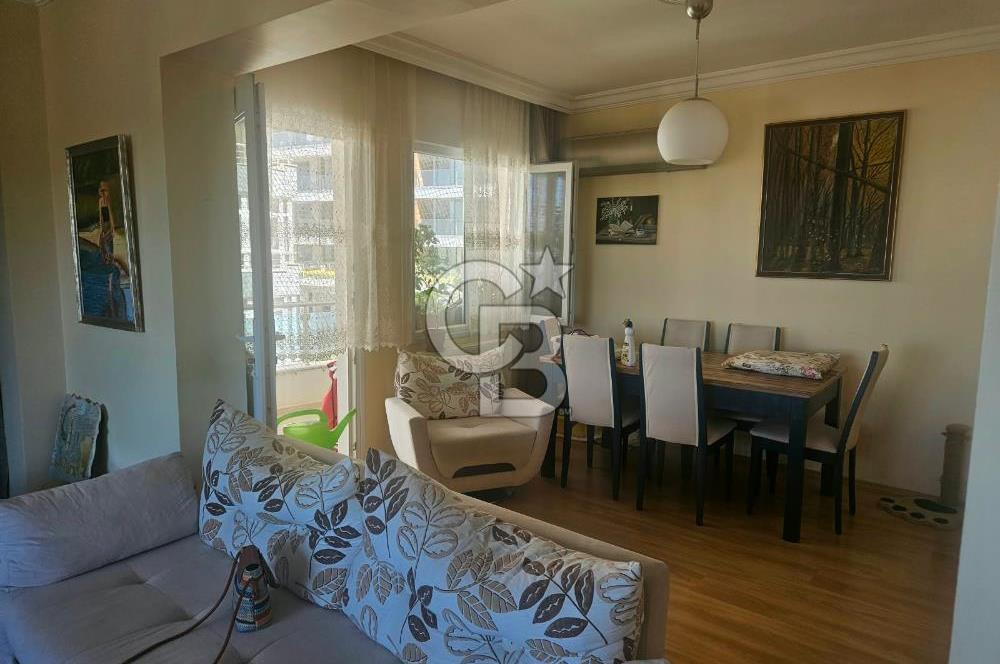 Ata Sitesinde Deniz Manzaralı Ebeveyn Banyolu Kiralık 3+1 Daire