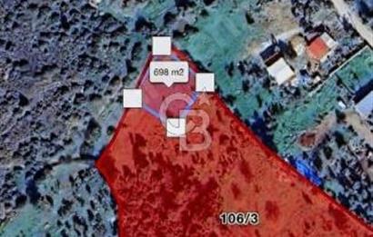 Bodrum Çamarasında Satılık 699m² Paylı Mülkiyet Tarla