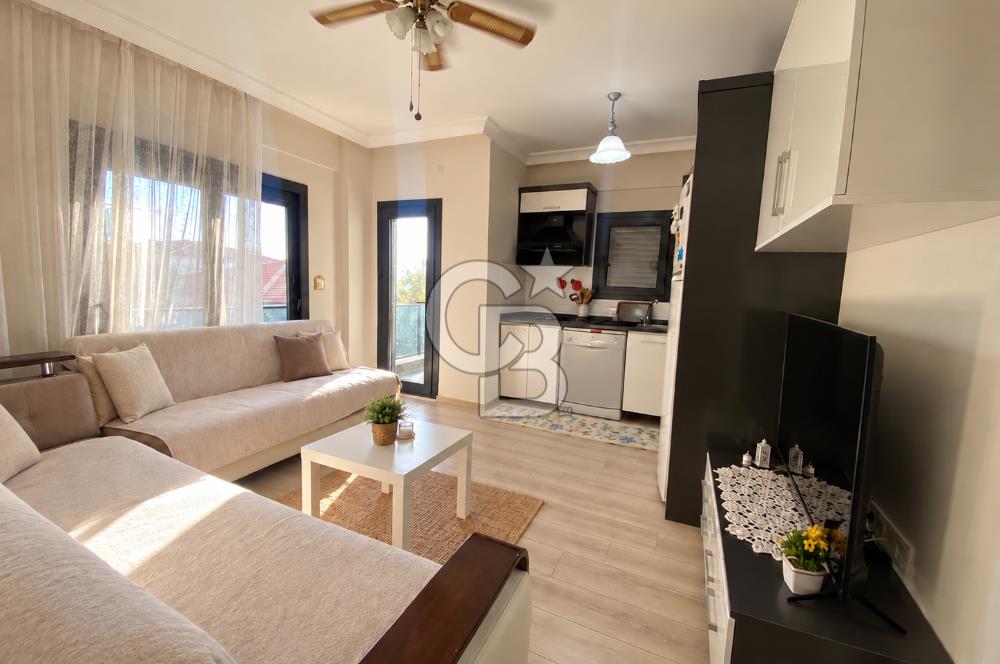 Ayvalık Sarımsaklı'da Denize 400 Mt Yeni Bina Satılık 1+1 Daire