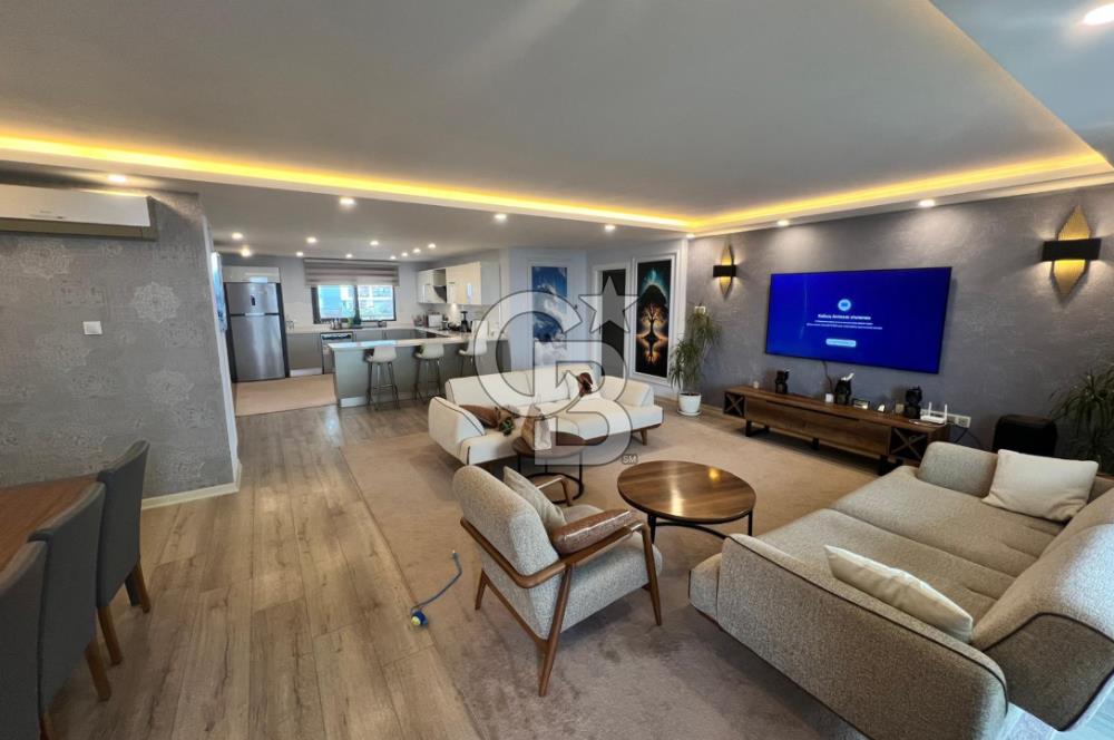 KKTC GİRNE MERKEZDE AKACAN ELEGANCE SİTESİNDE DENİZ HAVUZ VE DAĞ MANZARALI KOMPLE EŞYALI SATILIK 3+1 DAİRE