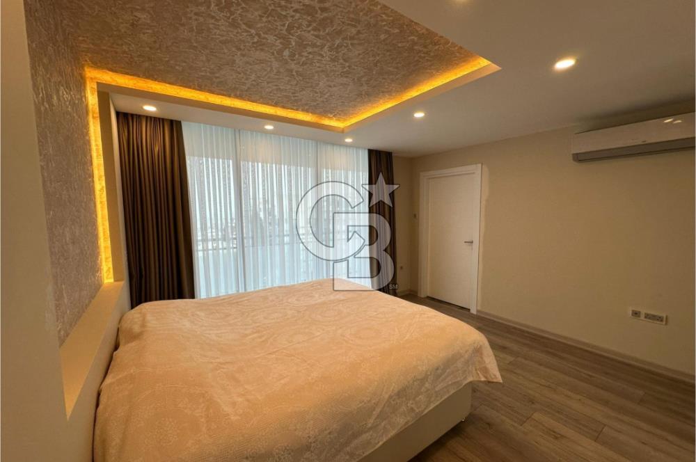 KKTC GİRNE MERKEZDE AKACAN ELEGANCE SİTESİNDE DENİZ HAVUZ VE DAĞ MANZARALI KOMPLE EŞYALI SATILIK 3+1 DAİRE