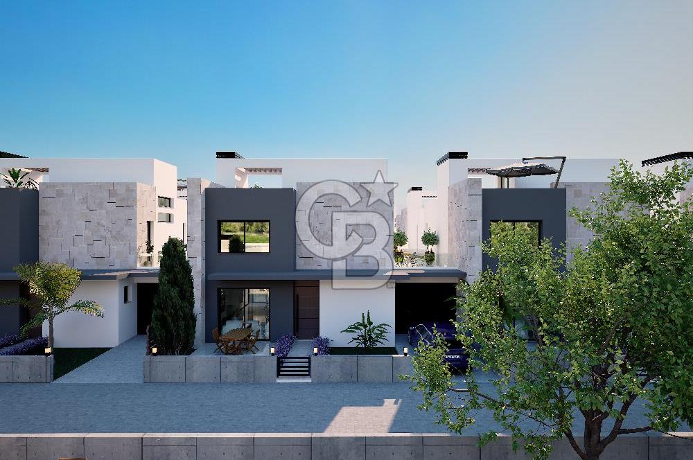KKTC GİRNE BOĞAZDA TÜRK KOÇANLI ÖDEME PLANLI SATILIK 3+1 VİLLALAR