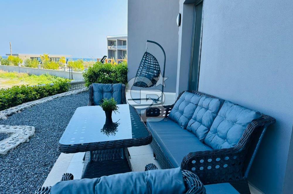 KKTC GİRNE LAPTADA DENİZ MANZARALI EŞYALI SATILIK 2+1 LOFT DAİRE