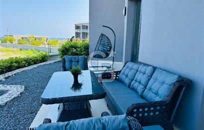 KKTC GİRNE LAPTADA DENİZ MANZARALI EŞYALI SATILIK 2+1 LOFT DAİRE
