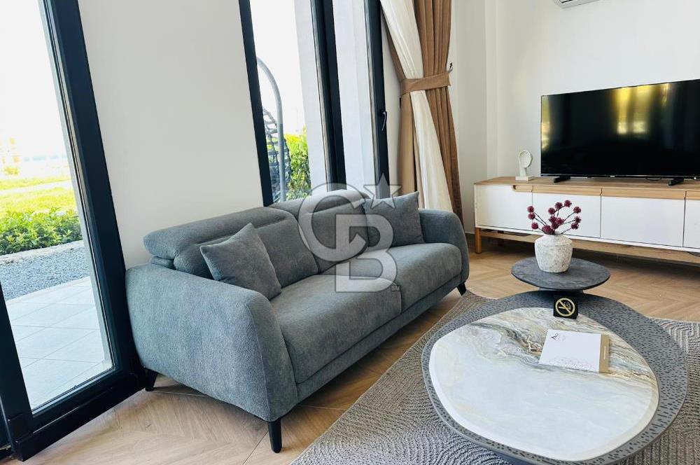 KKTC GİRNE LAPTADA DENİZ MANZARALI EŞYALI SATILIK 2+1 LOFT DAİRE